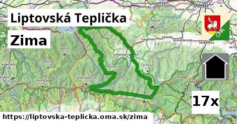 zima v Liptovská Teplička