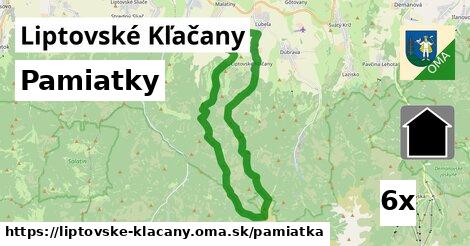 pamiatky v Liptovské Kľačany