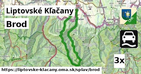 Brod, Liptovské Kľačany