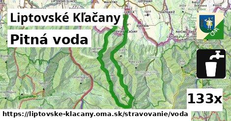 Pitná voda, Liptovské Kľačany