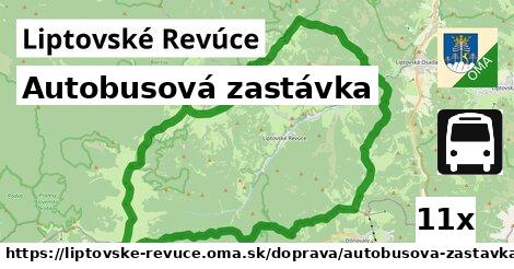 Autobusová zastávka, Liptovské Revúce