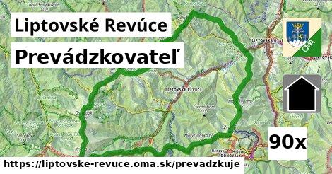 prevádzkovateľ v Liptovské Revúce