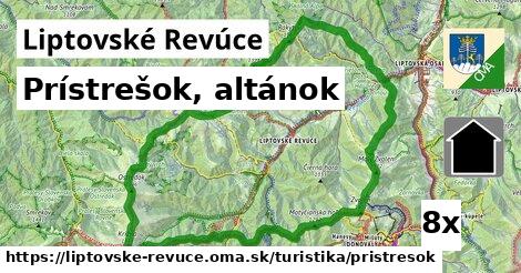 Prístrešok, altánok, Liptovské Revúce