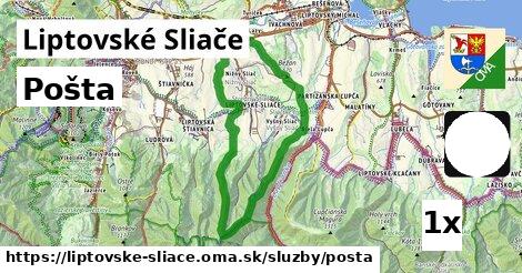 Pošta, Liptovské Sliače