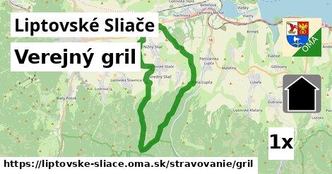 Verejný gril, Liptovské Sliače