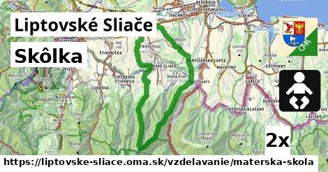 Skôlka, Liptovské Sliače