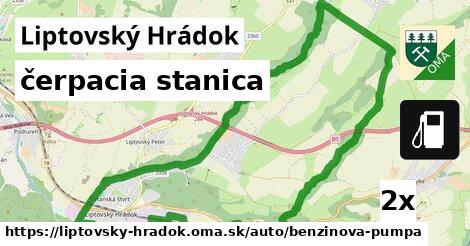 čerpacia stanica, Liptovský Hrádok