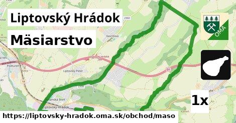 Mäsiarstvo, Liptovský Hrádok