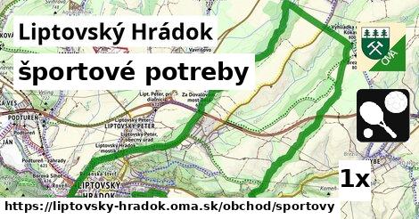 športové potreby, Liptovský Hrádok