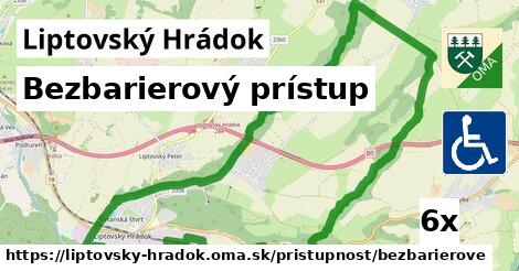 Bezbarierový prístup, Liptovský Hrádok