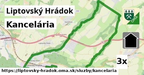 Kancelária, Liptovský Hrádok