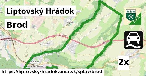 Brod, Liptovský Hrádok