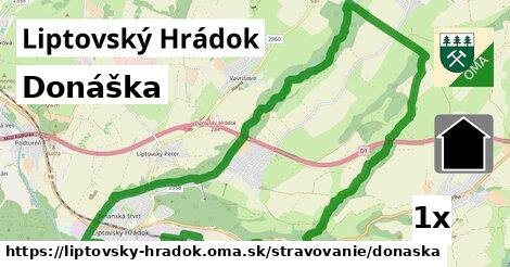 Donáška, Liptovský Hrádok