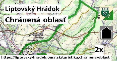 Chránená oblasť, Liptovský Hrádok