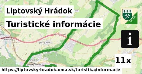 Turistické informácie, Liptovský Hrádok