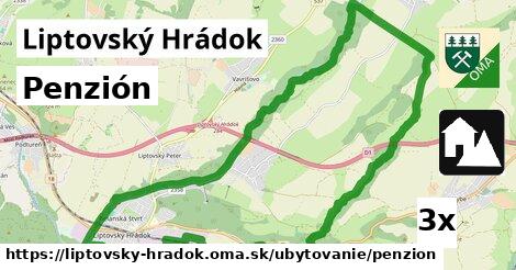 Penzión, Liptovský Hrádok