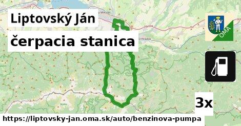 čerpacia stanica, Liptovský Ján