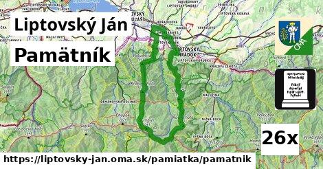 Pamätník, Liptovský Ján