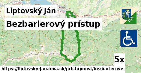 Bezbarierový prístup, Liptovský Ján