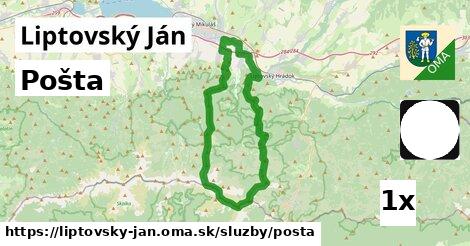 Pošta, Liptovský Ján