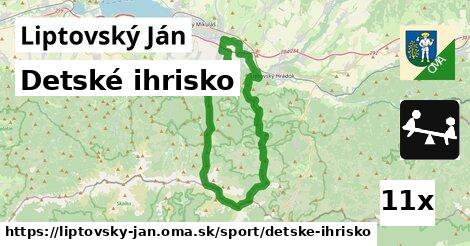 Detské ihrisko, Liptovský Ján