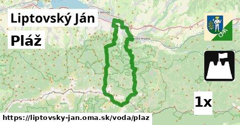 Pláž, Liptovský Ján