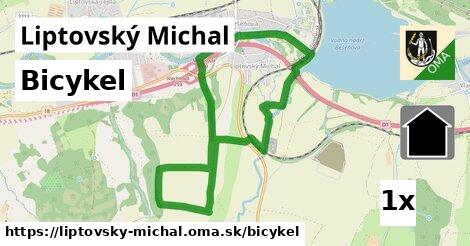 bicykel v Liptovský Michal