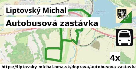 Autobusová zastávka, Liptovský Michal