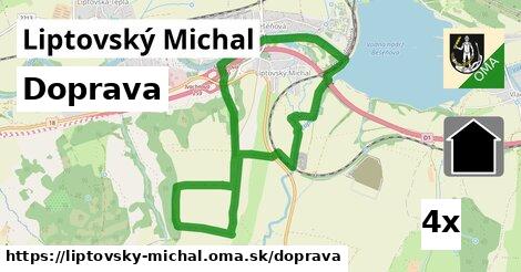 doprava v Liptovský Michal