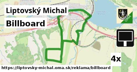 billboard v Liptovský Michal