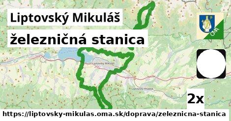 železničná stanica, Liptovský Mikuláš