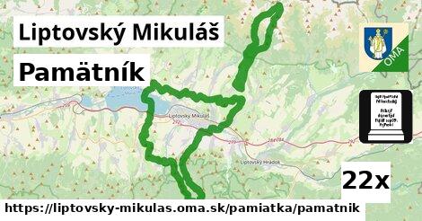 Pamätník, Liptovský Mikuláš