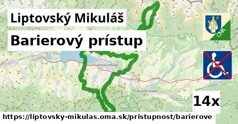 Barierový prístup, Liptovský Mikuláš