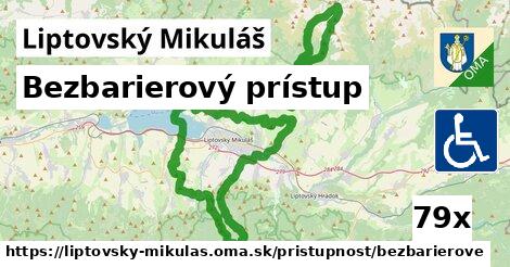 Bezbarierový prístup, Liptovský Mikuláš