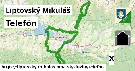 Telefón, Liptovský Mikuláš