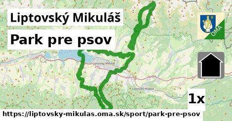 Park pre psov, Liptovský Mikuláš