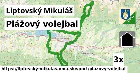 Plážový volejbal, Liptovský Mikuláš