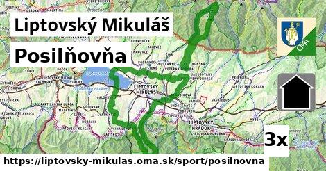 posilňovňa v Liptovský Mikuláš