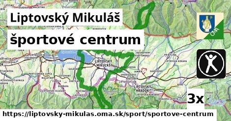 športové centrum, Liptovský Mikuláš