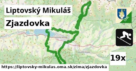 zjazdovka v Liptovský Mikuláš