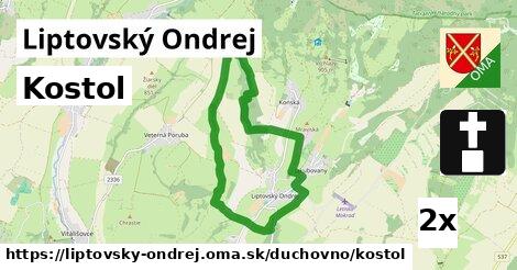 Kostol, Liptovský Ondrej