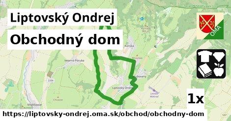 Obchodný dom, Liptovský Ondrej