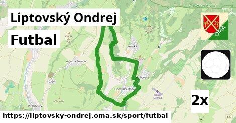 Futbal, Liptovský Ondrej