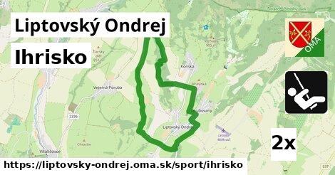 Ihrisko, Liptovský Ondrej