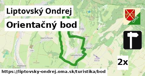 Orientačný bod, Liptovský Ondrej