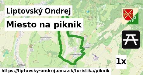 Miesto na piknik, Liptovský Ondrej