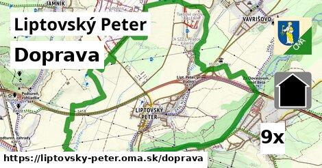 doprava v Liptovský Peter