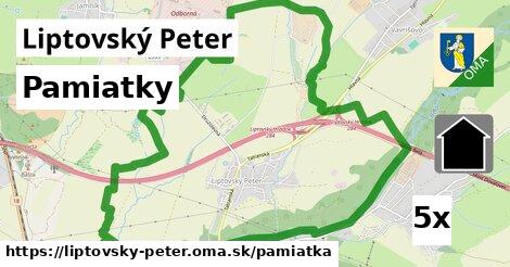 pamiatky v Liptovský Peter