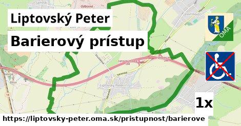 Barierový prístup, Liptovský Peter