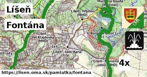 Fontána, Líšeň